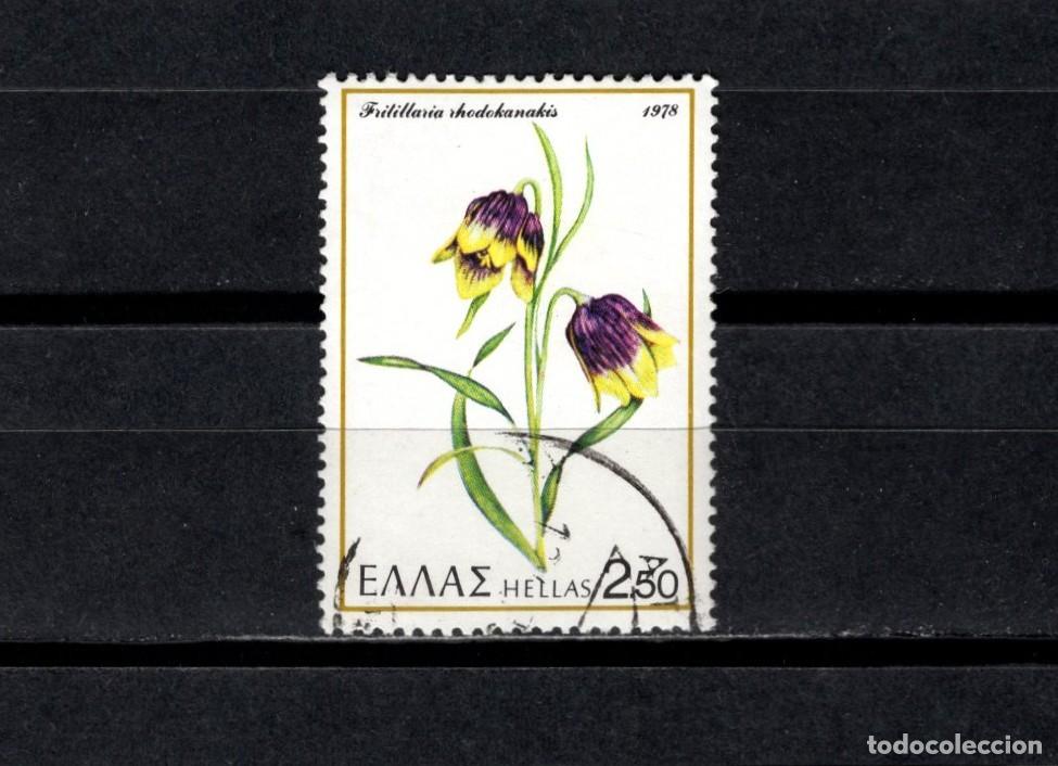 Sellos: Sello usado. Flora. Fritillaria rhodokanakis. 1978 marzo. Yvert 1281.