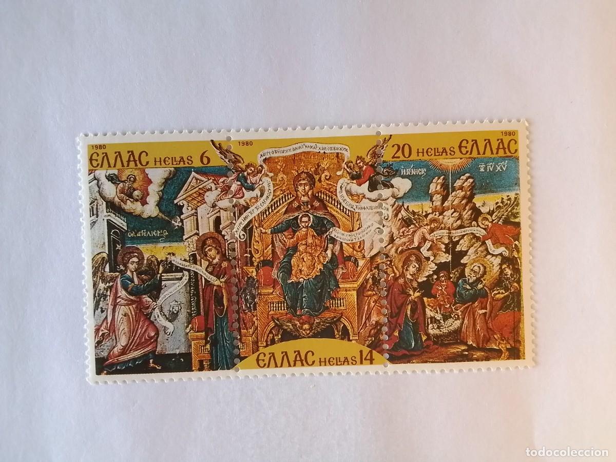 Timbres: A&Ntilde;O 1980 GRECIA SERIE NUEVA