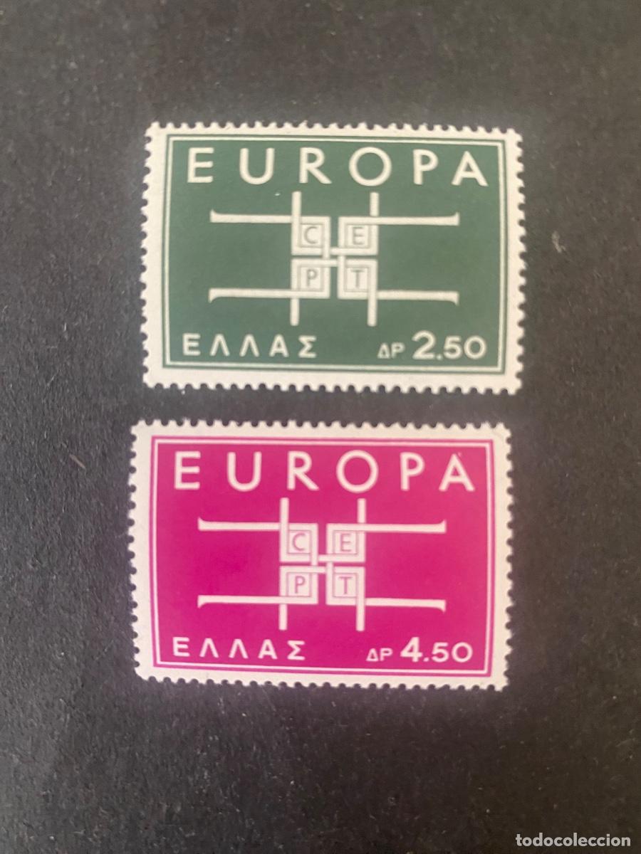 Stamps: Grecia 1963 serie completa Europa MNH