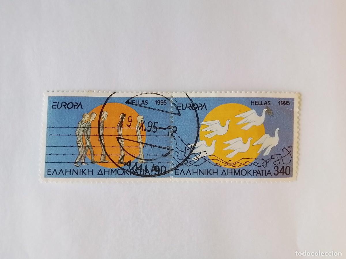 Sellos: A&Ntilde;O 1995 GRECIA SELLO USADO