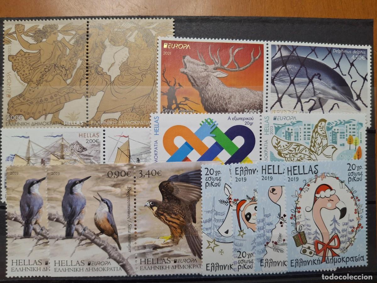 Timbres: HB1005 SELLOS GRECIA en NUEVO ideal para tematicas (LEER DESCRIPCION)