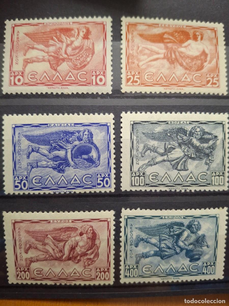 Selos: HB1652 GRANDES SERIES MUNDIALES sellos en NUEVO* GRECIA a&ntilde;o 1942 correo aereo