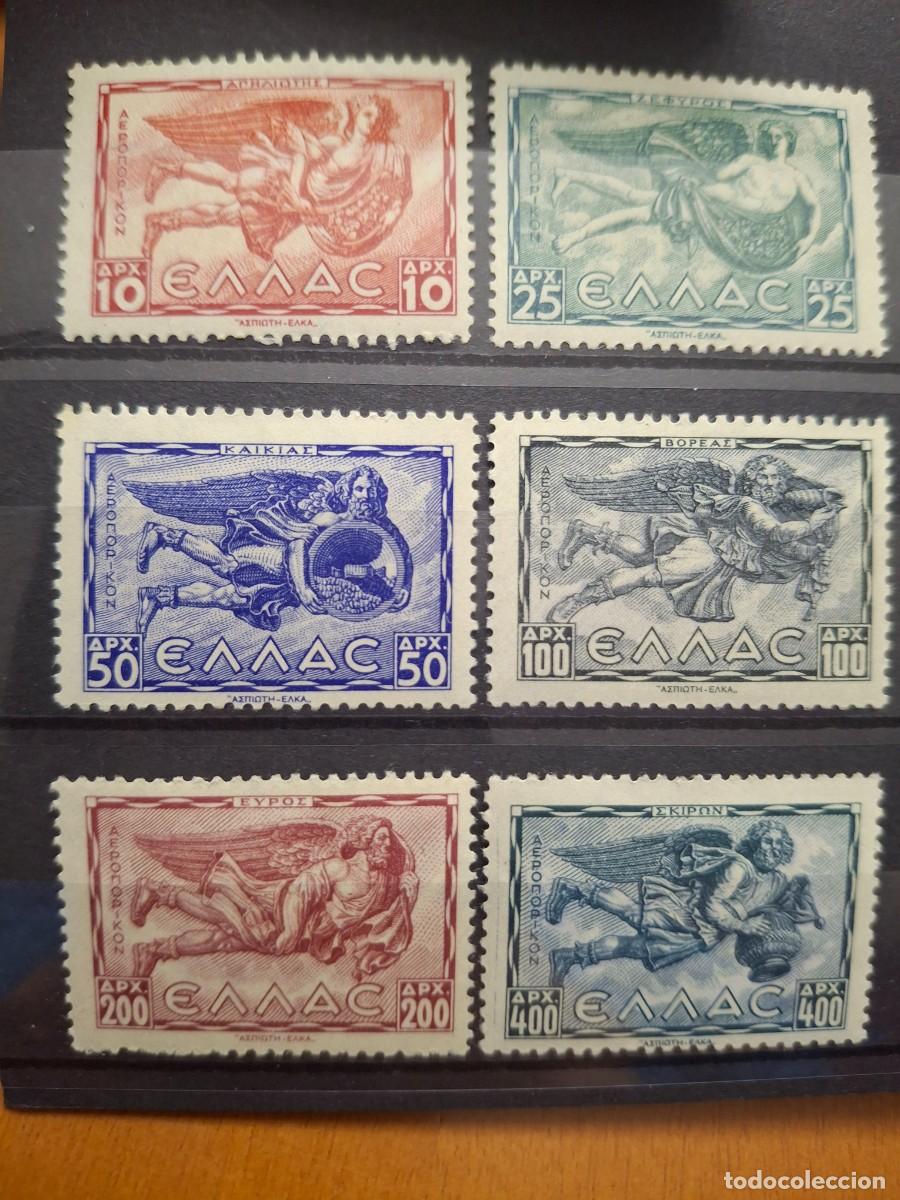 Selos: HB1653 GRANDES SERIES MUNDIALES sellos en NUEVO* GRECIA a&ntilde;o 1942 correo aereo