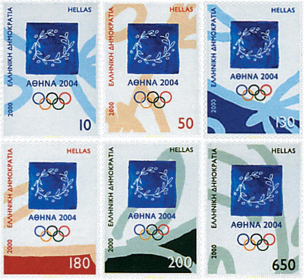 Sellos: 81242 MNH GRECIA 2000 28 JUEGOS OLIMPICOS DE VERANO ATENAS 2004