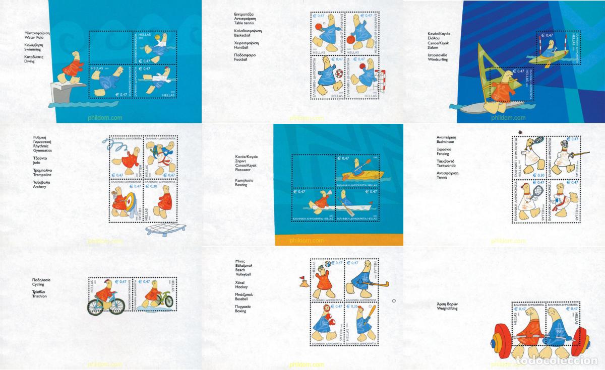 Sellos: 797924 MNH GRECIA 2003 28 JUEGOS OLIMPICOS DE VERANO ATENAS 2004