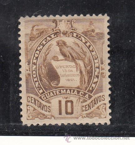 Sellos: guatemala 109 con charnela, - Foto 1