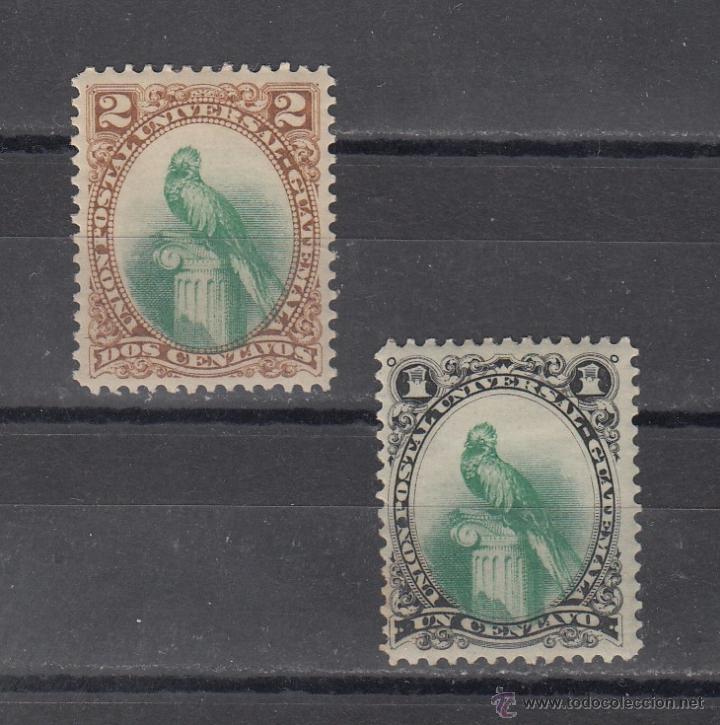 Sellos: guatemala  22/3 con charnela, - Foto 1