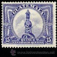 Sellos: GUATEMALA 1929 ESTATUA DE COLON. Lote 19318860