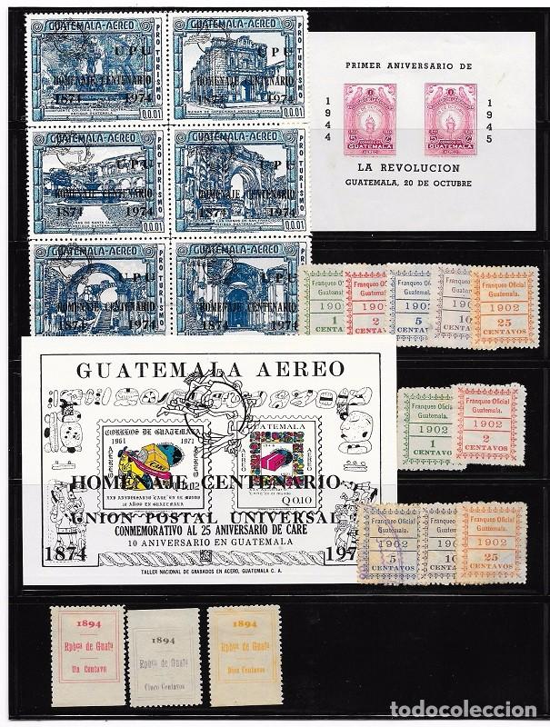 Sellos: GUATEMALA. LOTE DE SELLOS - Foto 2