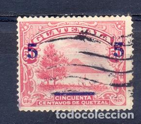 Sellos: guatemala, sobrecargado - Foto 1