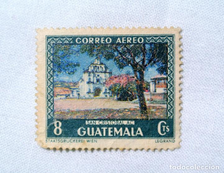sello postal guatemala 1950 8 c iglesia de san - Compra venta en  todocoleccion