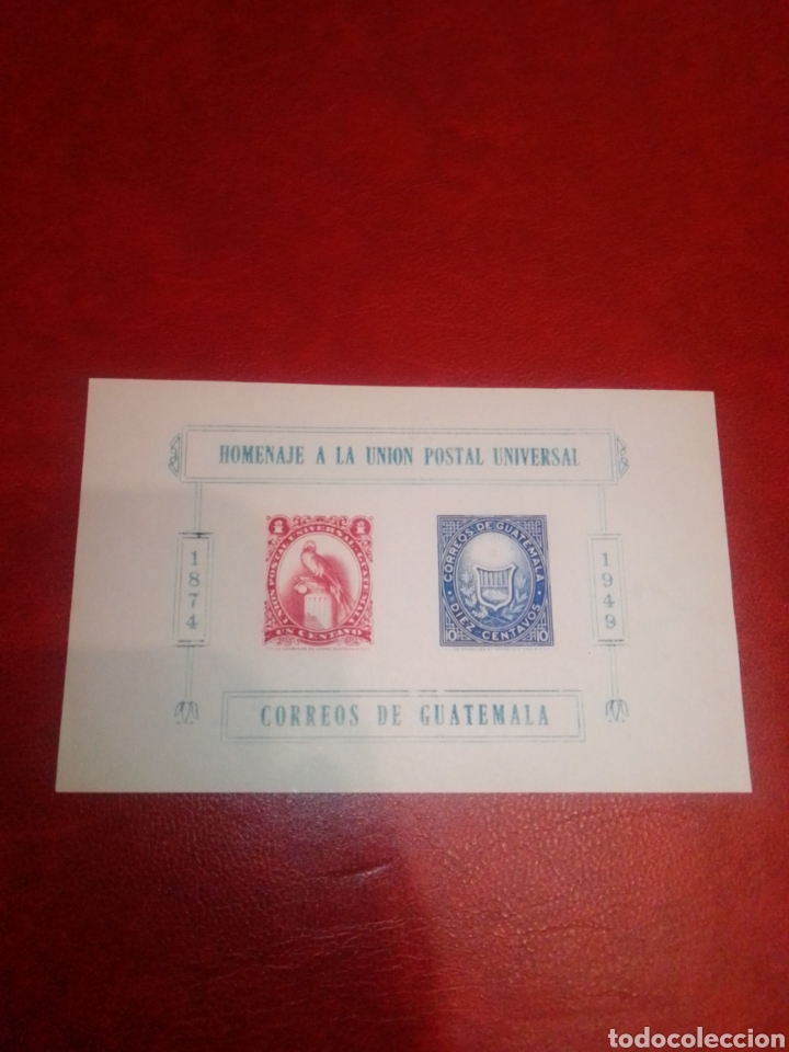 Sellos: 1949 UPU Guatemala. .......m - Foto 1