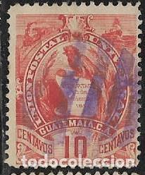 Sellos: GUATEMALA YVERT 49 - Foto 1