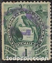 Sellos: GUATEMALA YVERT 105 - Foto 1