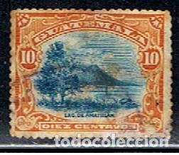 Sellos: GUATEMALA // YVERT 124 // 1902 .... USADO - Foto 1