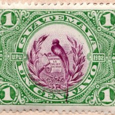 Sellos: GUATEMALA 1902 , STAMP , MICHEL GT 111A. Lote 389839944