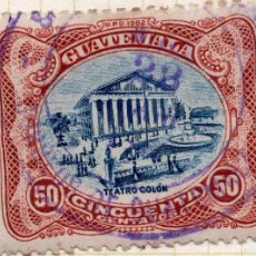 Sellos: GUATEMALA 1902 , STAMP , MICHEL GT 118A. Lote 389840524