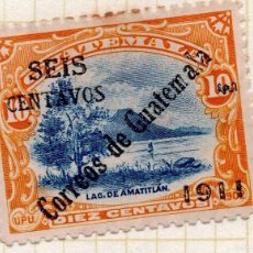 Sellos: GUATEMALA 1911 , STAMP , MICHEL GT 139. Lote 389840664