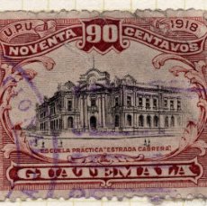 Sellos: GUATEMALA 1919 , STAMP , MICHEL GT 154. Lote 389840874