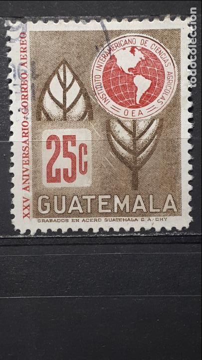 Sellos: GUATEMALA .&deg;. A&ntilde;o 1968 Yvert 397 - Foto 1