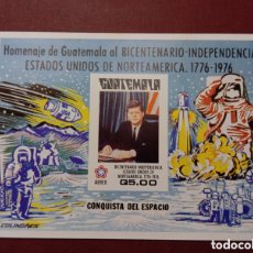 Sellos: BICENTENARIO DE LA INDEPENDENCIA DE ESTADOS UNIDOS (GUATEMALA 1976) NUEVO
