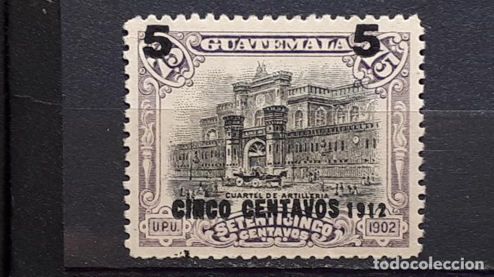 Sellos: GUATEMALA A&Ntilde;O 1912 &deg;. YVERT 152 - Foto 1