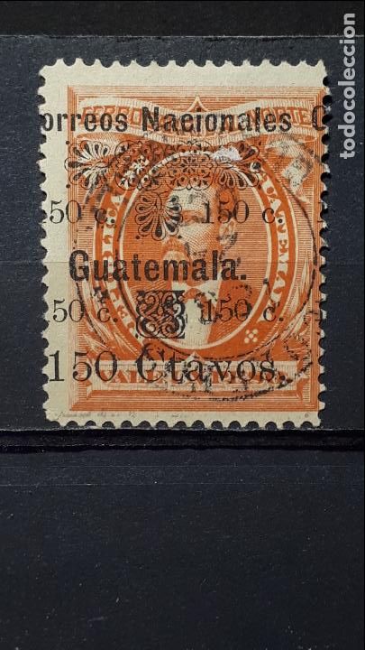 Sellos: GUATEMALA. A&ntilde;o 1886 &deg;. YVERT 31 - Foto 1