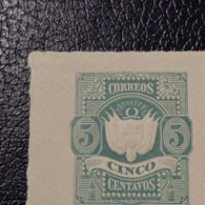 Sellos: GUATEMALA; PIEZA DE PAPELERÍA POSTAL CLÁSICA TEMPRANA DE LA DÉCADA DE 1890 
