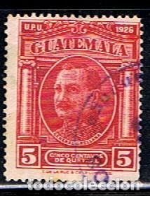 Sellos: GUATEMALA // YVERT 236 // 1929 ... USADO - Foto 1