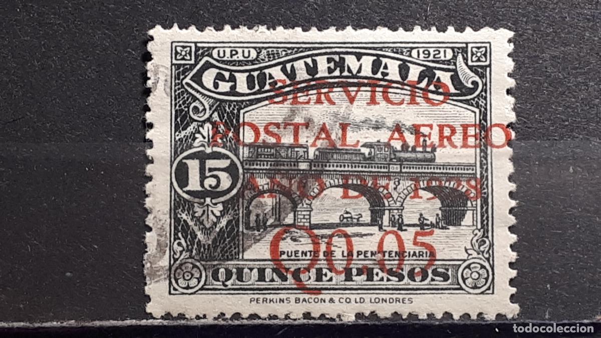 Sellos: GUATEMALA. A&Ntilde;O 1929. &deg;. YVERT 2 - Foto 1