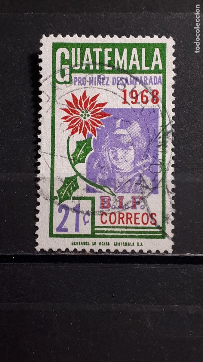 Sellos: GUATEMALA. A&Ntilde;O 1970. &deg;. YVERT 419 - Foto 1