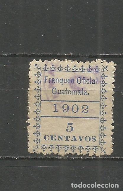 Sellos: GUATEMALA SERVICIO YVERT NUM. 3 USADO - Foto 1