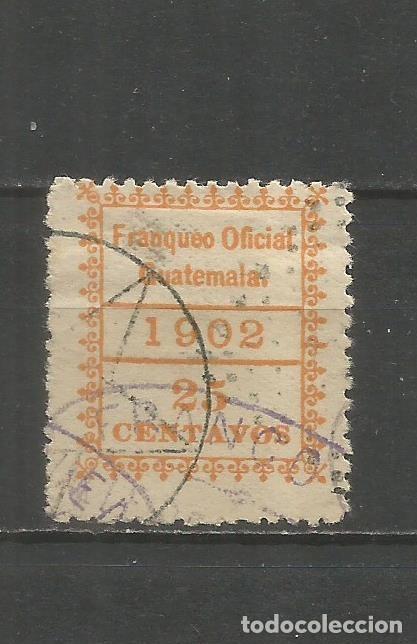 Sellos: GUATEMALA SERVICIO YVERT NUM. 5 USADO - Foto 1