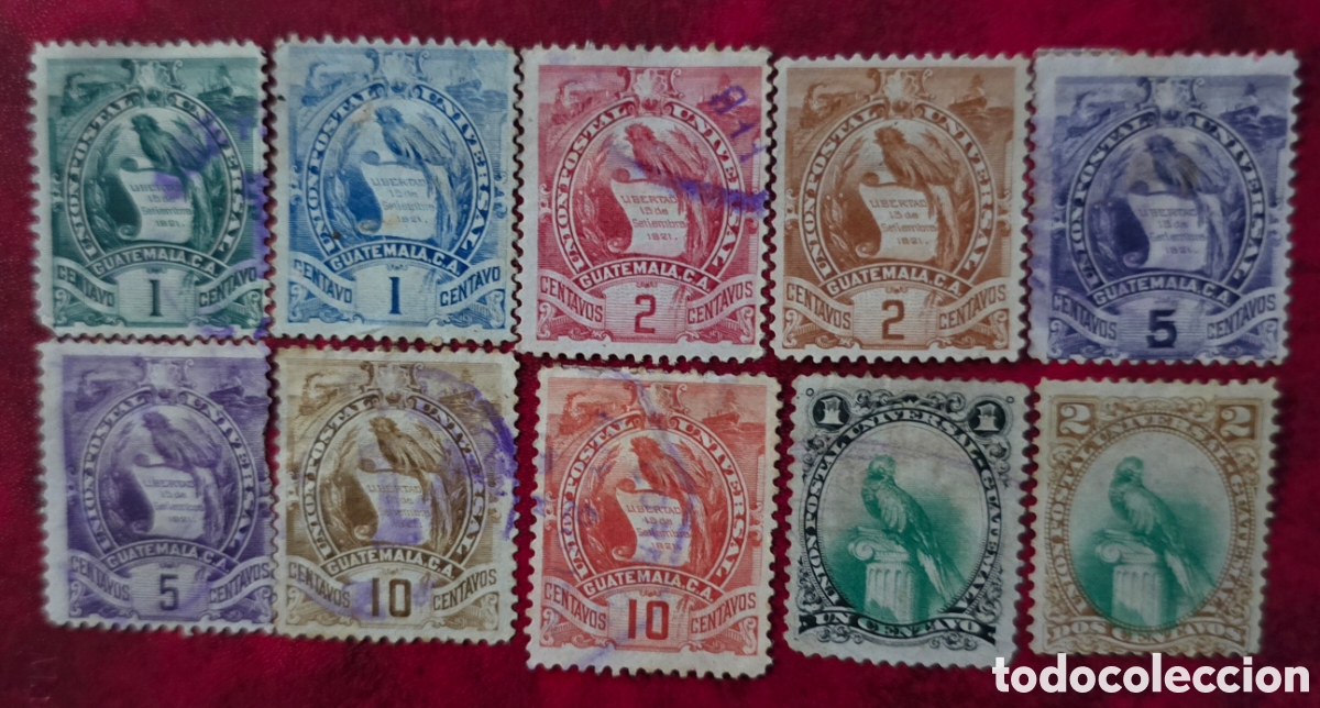 Sellos: Sellos GUATEMALA 1889-1995 - Foto 1