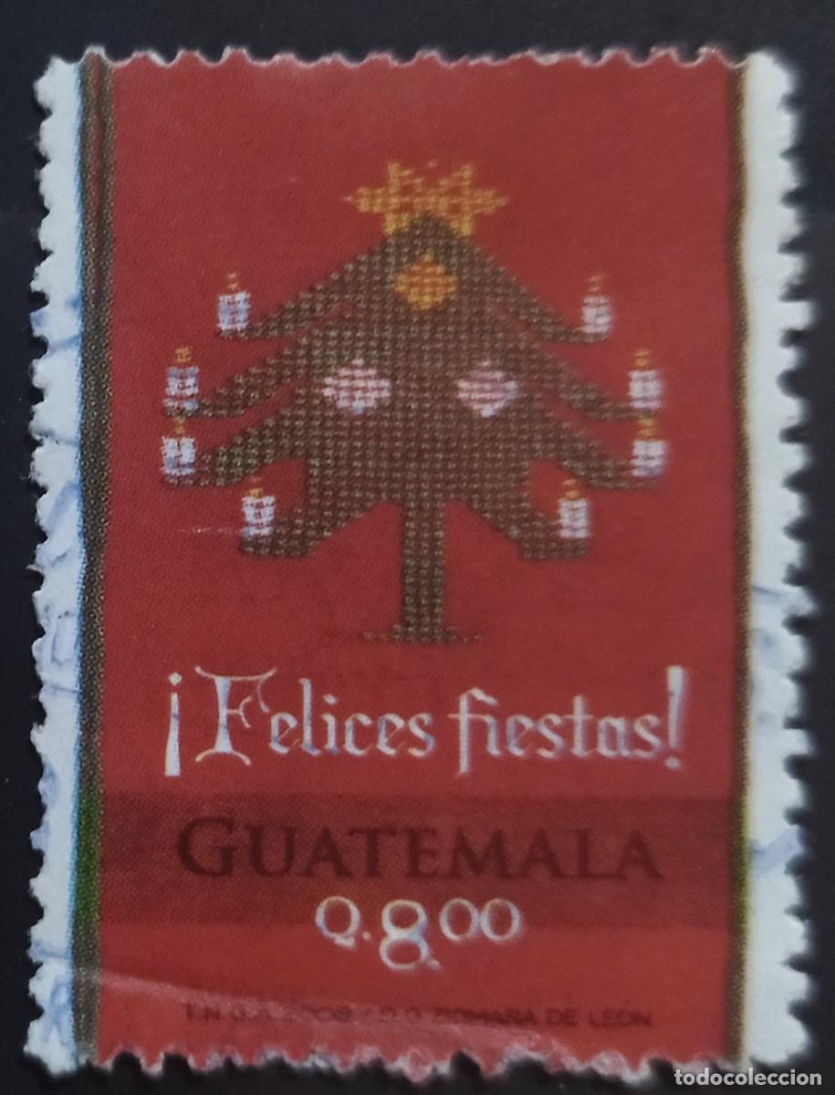 Sellos: GUATEMALA 2008 Navidad. USADO. - Foto 1