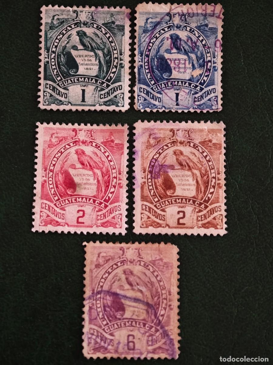 Sellos: 1886-1900 Sellos de Guatemala - Foto 1