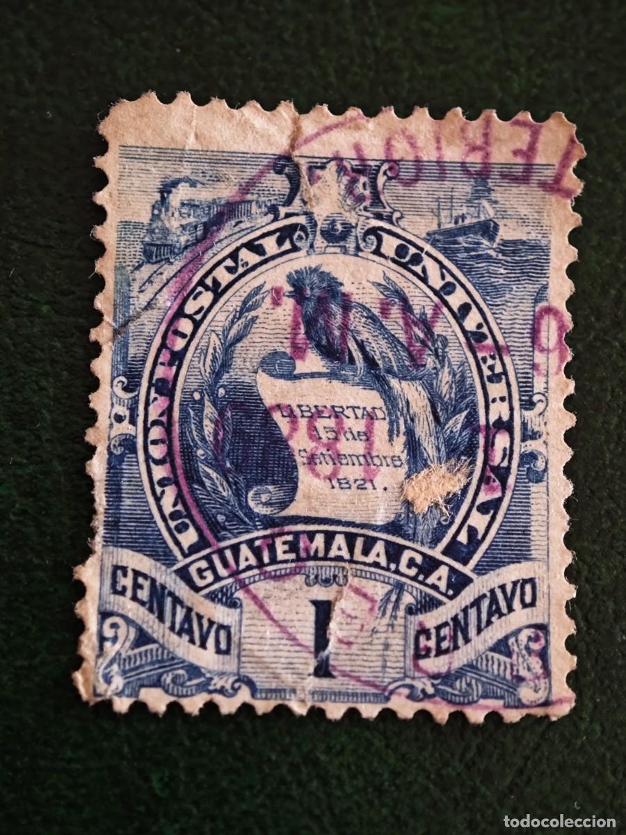 Sellos: 1886-1900 Sellos de Guatemala - Foto 2