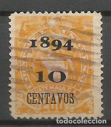 Sellos: GUATEMALA YVERT NUM. 56 USADO - Foto 1