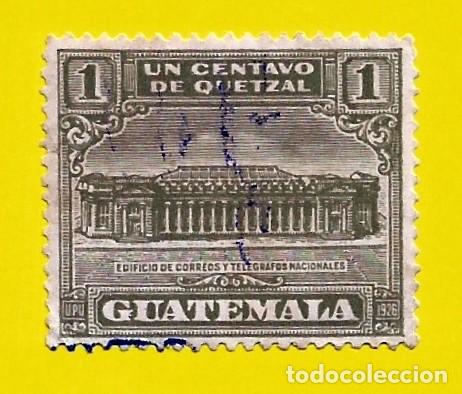 Sellos: Guatemala. 1927. Scott # RA2. Edificio de Correos y Telegrafos - Foto 1
