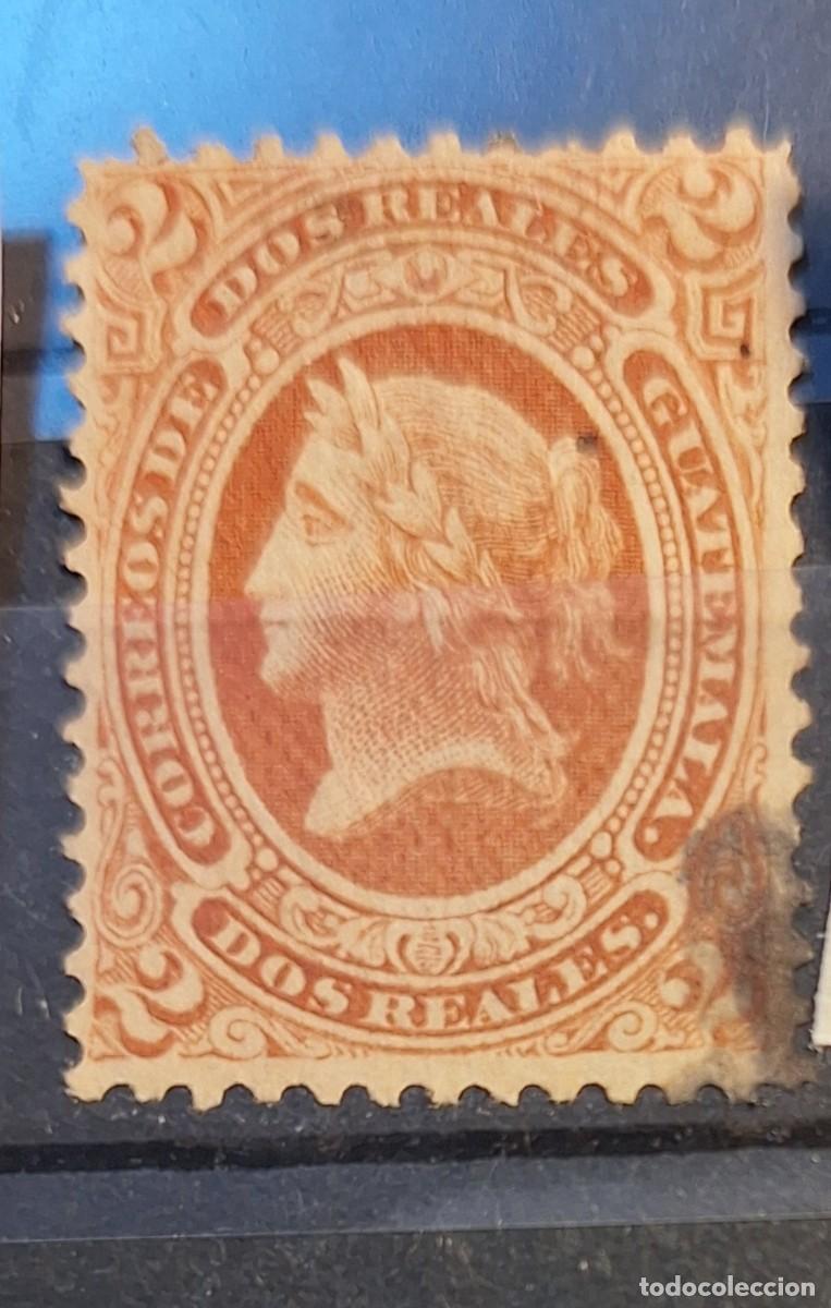 Sellos: GUATEMALA, 1875, CAT.YT.20. - Foto 1