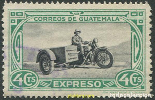 Sellos: 655855 USED GUATEMALA 1951 SELLO URGENTE