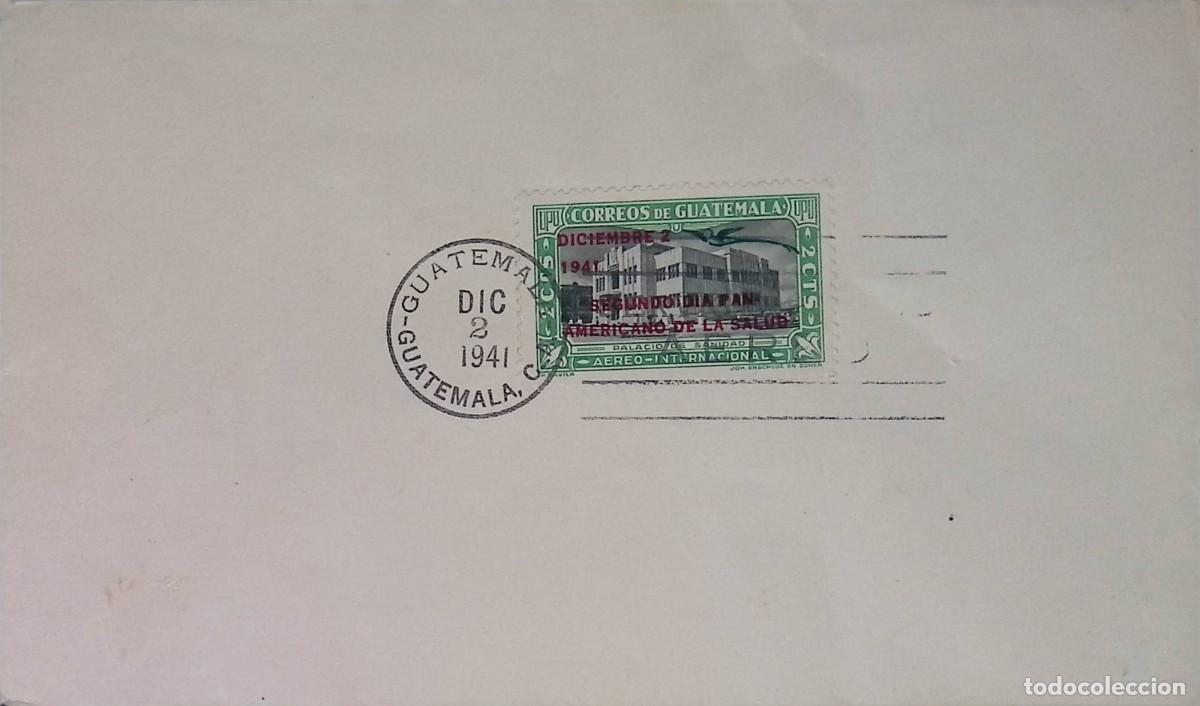 Sellos: O) 1941 GUATEMALA, SECOND PAN AMERICAN HEALTH DAY - SCT C123 - SANITATION BUILDING
