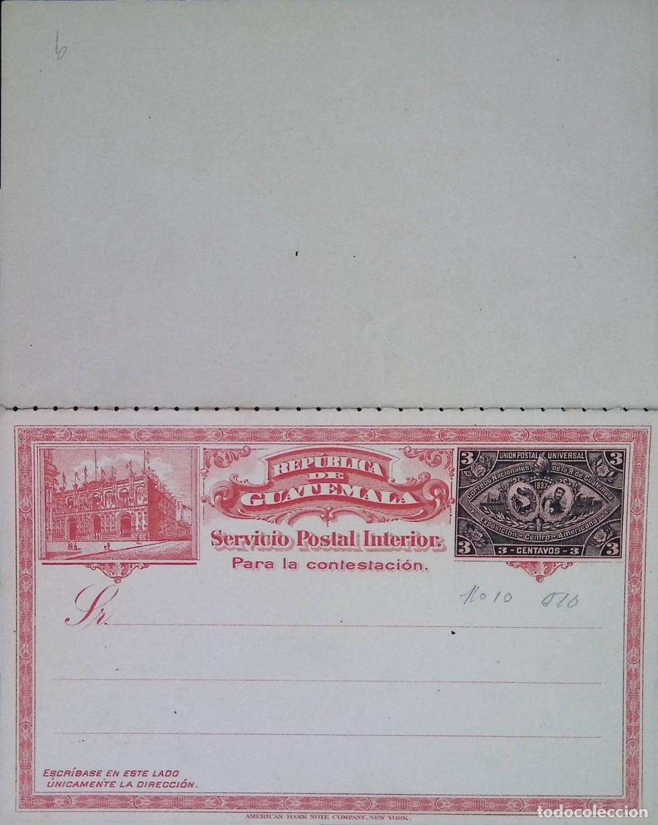 Francobolli: O) GUATEMALA, NATIONAL ARMS AND PRESIDENT J. M. REYNA BARRIOS, INTERIOR POSTAL SERVICIO FOR DISPUTE