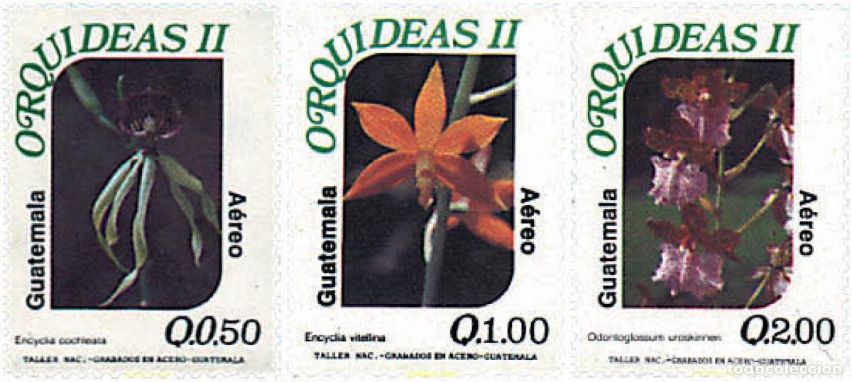 Sellos: 91724 MNH GUATEMALA 1994 ORQUIDEAS