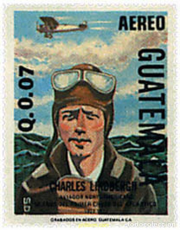 Sellos: 39356 MNH GUATEMALA 1981 PIONEROS DE LA AVIACION