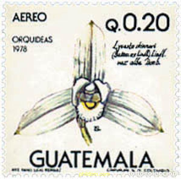 Sellos: 619191 MNH GUATEMALA 1978 ORQUIDEAS