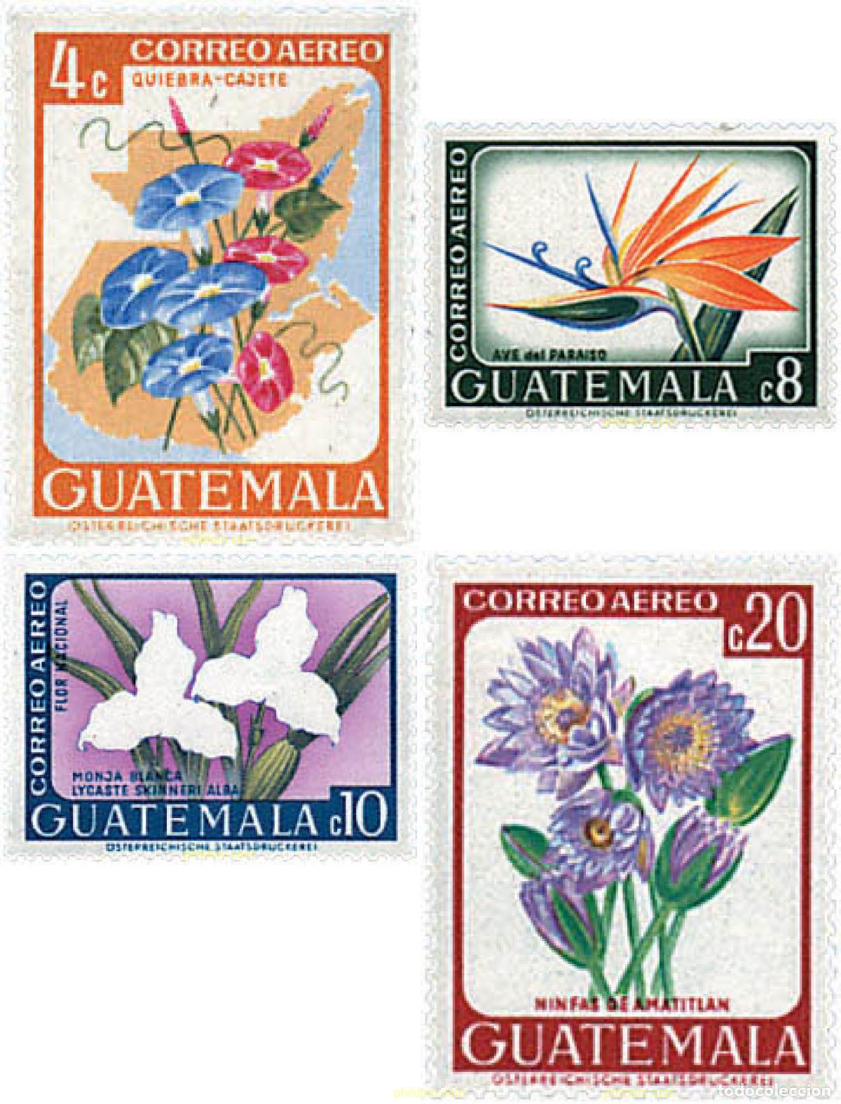 Sellos: 91721 MNH GUATEMALA 1967 FLORES