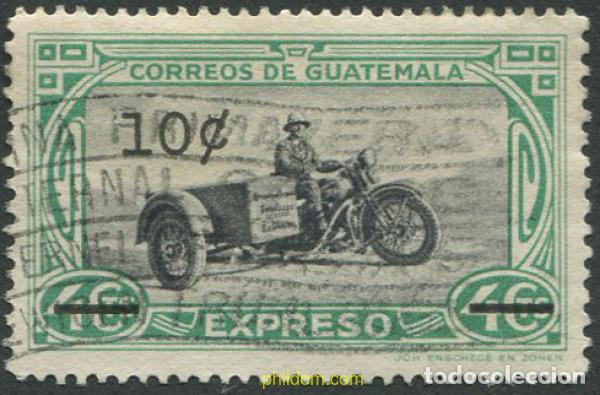 Sellos: 655854 USED GUATEMALA 1948 SELLO URGENTE