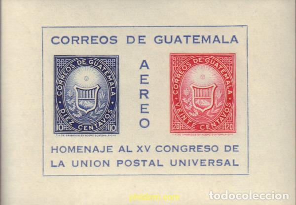 Sellos: 141718 MNH GUATEMALA 1964 15 CONGRESO DE LA UNION POSTAL UNIVERSAL