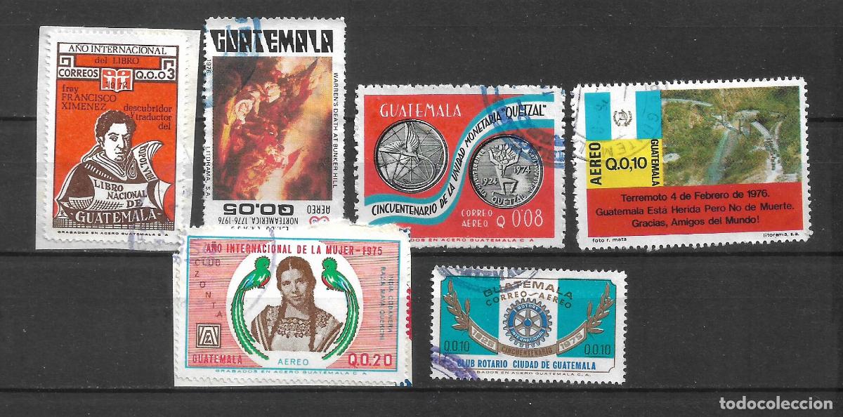 Sellos: guatemala sellos usado - 19/35